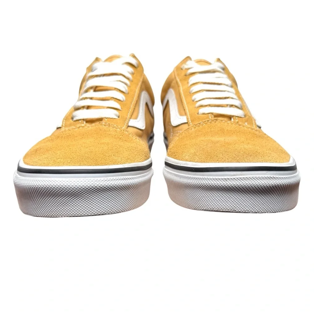 Vans Men's Old Skool Mustard Yellow Low Top Skateboard Sneakers Shoes M 8/W 9.5